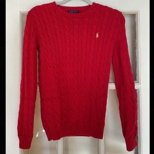 Ralph Lauren Blue Label Sweater in Red